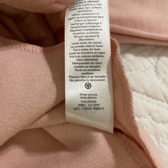 Carter’s baby girl hoodie set pink and floral 12m - Picture 9 of 9